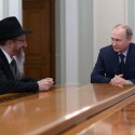 Putin is super friendly with the leader of the Chabad-Lubavitch
