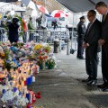 Brooklyn, NY – Mayor And Wife Visit Site Of Police Officers’ Killings