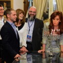 Argentinian president adopts Jewish godson