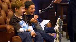 Jewish little boy raises $1 million to help his ill friend