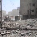 Airstrikes rain death and injury on Syrian town; at least 82 dead, activists say
