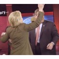 Hillary Clinton trolls Chris Christie with brutal, never-before-seen video of them hugging