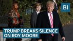 Trump breaks silence on Roy Moore and offers de facto endorsement: ‘We don’t need a liberal’ or Democrat in Alabama Senate seat