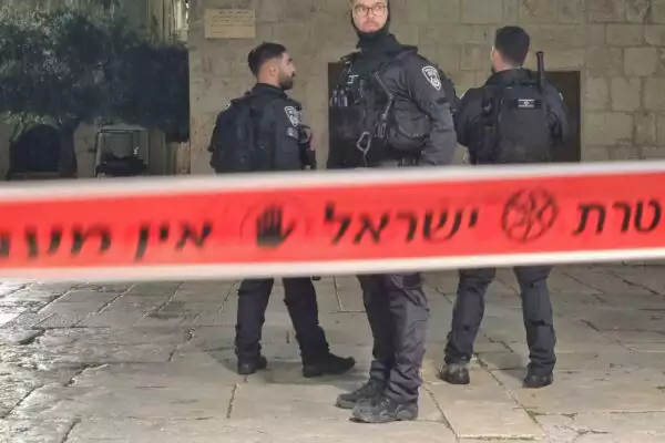 Terrorist Neutralized Near Temple Mount After Snatching Weapon From Policeman, Firing At Others