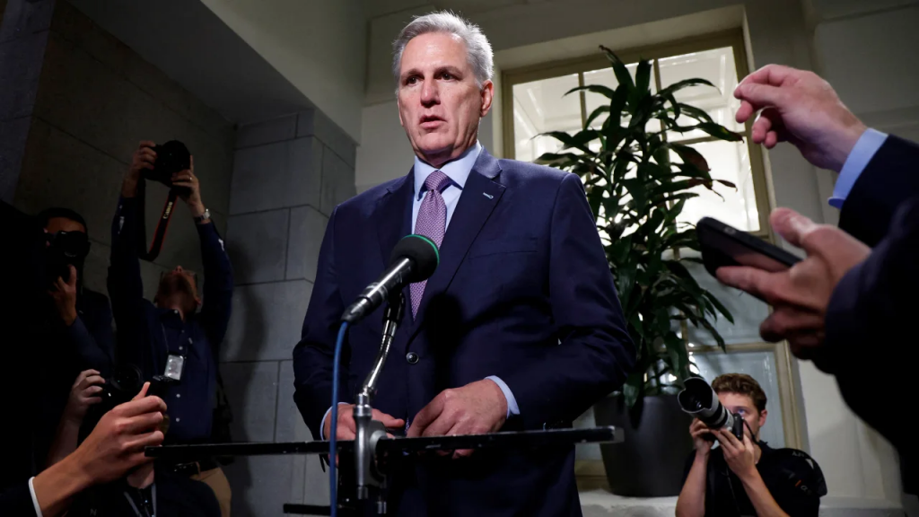 McCarthy will not run for speaker again after House votes to oust him
