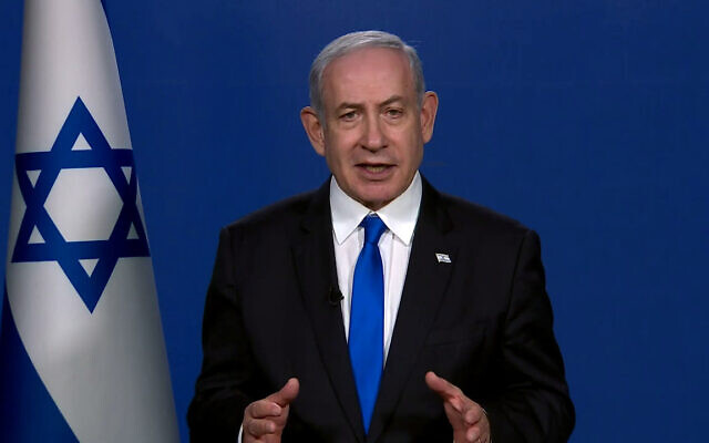 Netanyahu: No full Palestinian state, no ‘surrender’ in exchange for Gaza hostages