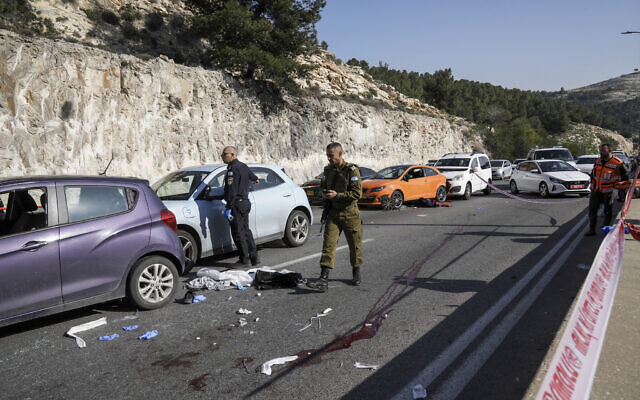 One killed, 11 wounded in terror shooting attack near Jerusalem checkpoint