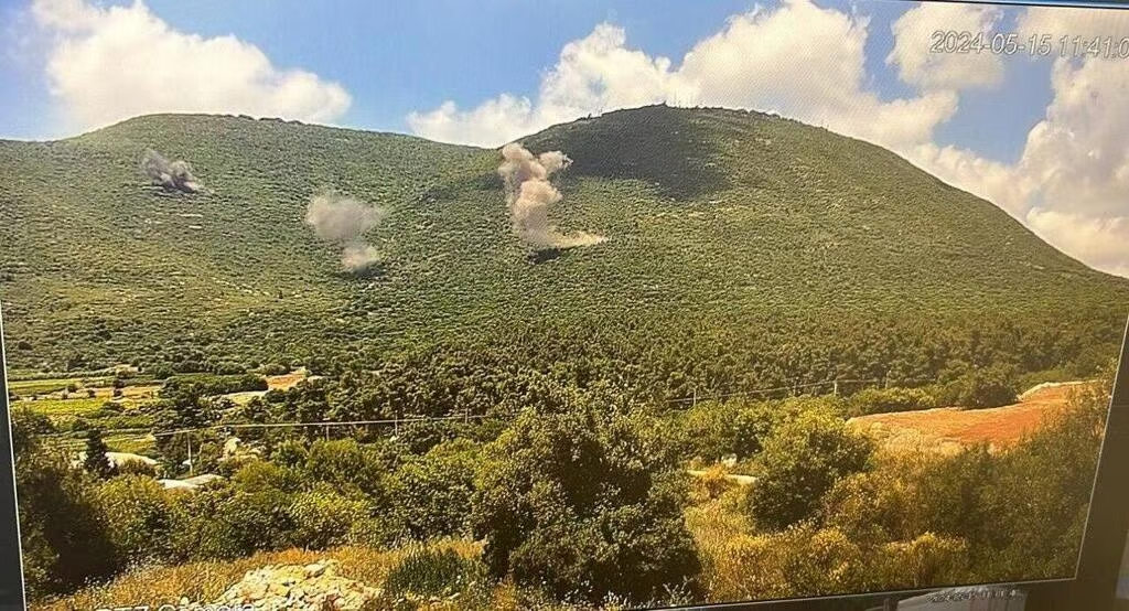 Dozens of rockets fired at Mount Meron air traffic control base