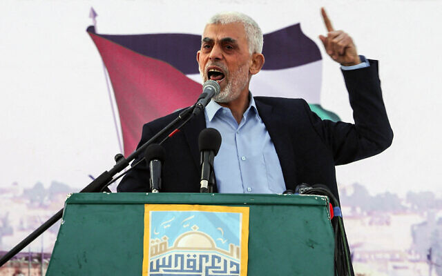 October 7 mastermind Yahya Sinwar chosen to replace Haniyeh as Hamas leader