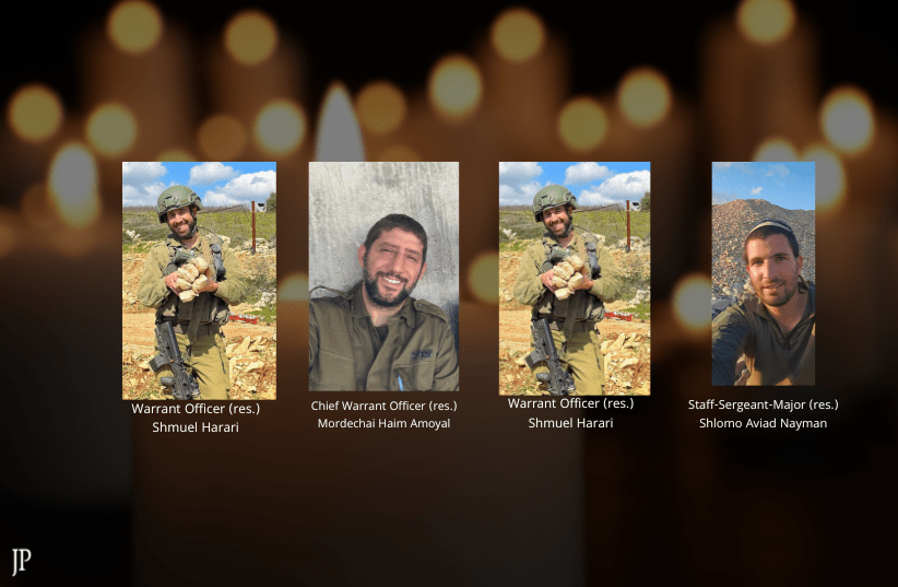 Four reservists, one soldier killed in combat, five soldiers wounded, IDF announces