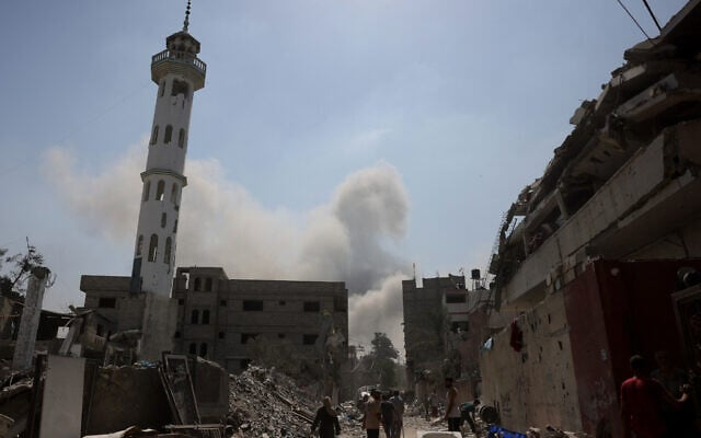 IDF pushes into Gaza City outskirts ahead of offensive, bolsters troops in Jabalia