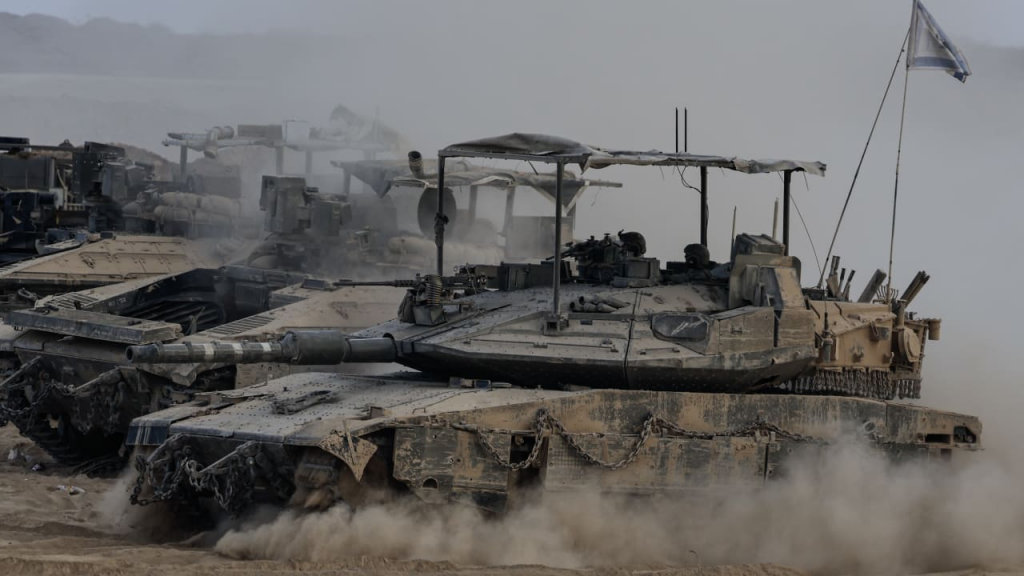 IDF invasion of Gaza City erupts as Palestinians report tanks in heart of the Strip