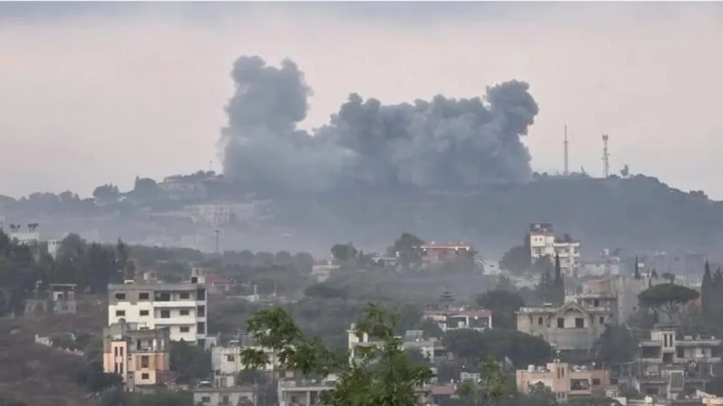 IDF begins strikes in southern Lebanon following drone attack by Hezbollah